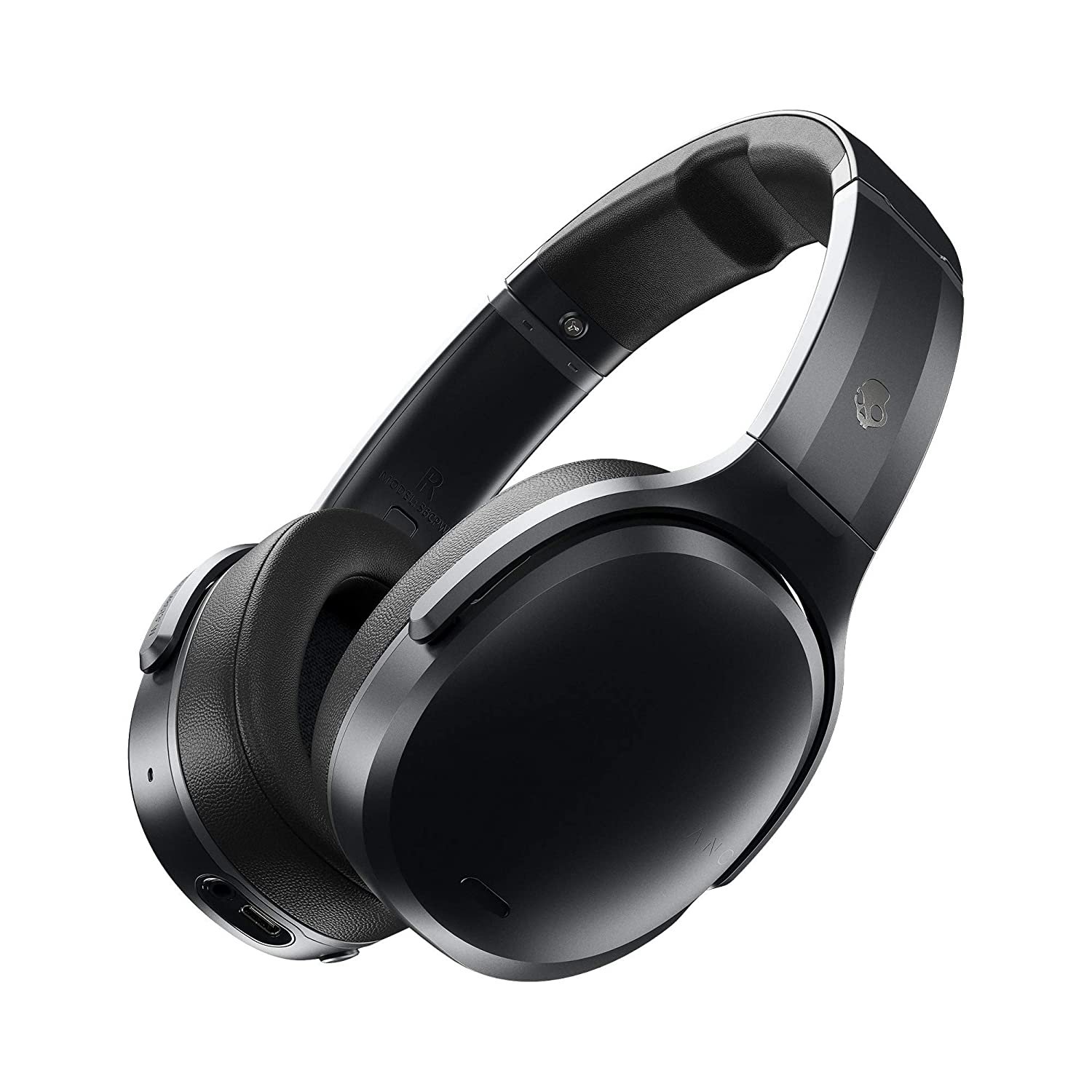 Skullcandy Crusher Active Noise Cancellation Wireless Over-Ear Headphone (Black)