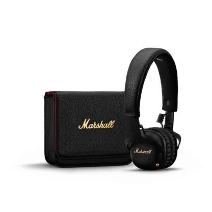 Marshall Mid ANC 04092138 Active Noise Cancelling On-Ear Wireless Bluetooth Headphone (Black)