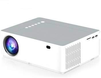 1 4 Mobipro PV01 Android Projector - WiFi - Bluetooth - Miracast - 1080P Native Resolution-4K Ultra HD (6500 Lumens)- 6 Months Warranty