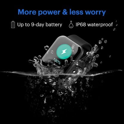 6 1 Noise ColorFit Ultra Smart Watch with 1.75" HD Display, Aluminium Alloy Body, 60 Sports Modes, Spo2, Lightweight, Stock Market Info, Calls & SMS Reply (Gunmetal Grey)